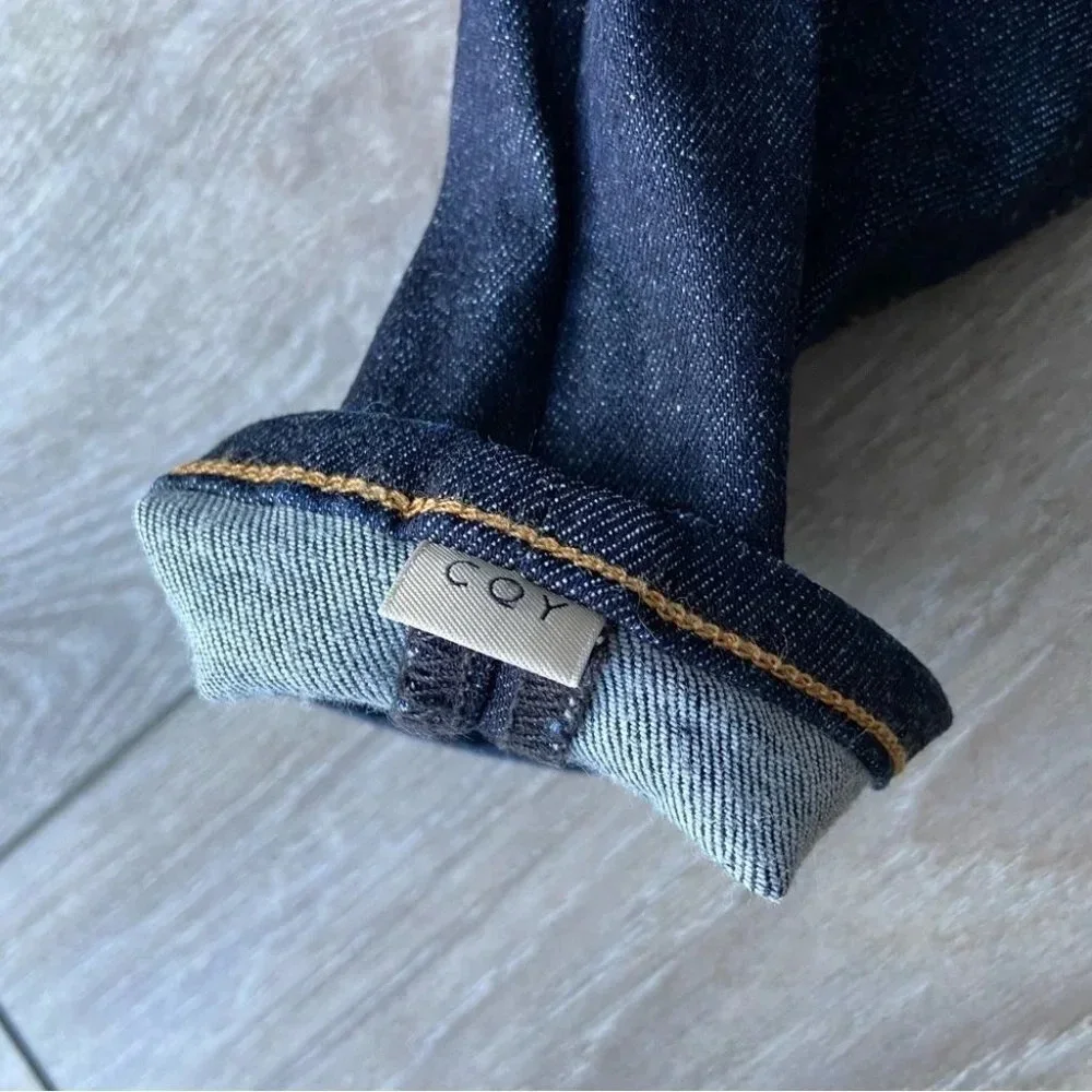 CQY High Rise Skinny PALME CLARITY Dark  Indigo Jeans - Picture 13 of 16